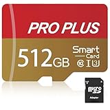 microSD カード 512GB UHS-I U3 V30 書込最大80MB/s Full HD & 4K UHD動画 スマートフォン 対応 TFカード タブレットPC監視カメラスマートフォン用 交換アダプター付き