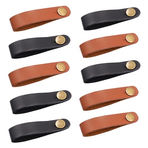 10PCS Leather Guitar Neck Strap?Guitar Headstock Strap Tie?Leather Guitar Strap Button?Acoustic Guitar Headstock Strap Tie?Guitar Strap Lock for Acoustic?Guitar Accessories for Acoustic