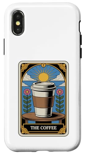 ^bgJ[h The Coffee ItBX[A R[q[ X}zP[X iPhone X/XS p