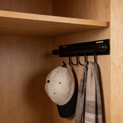 Cintre rétractable pour dressing et rangement de vêtements chic - 8
