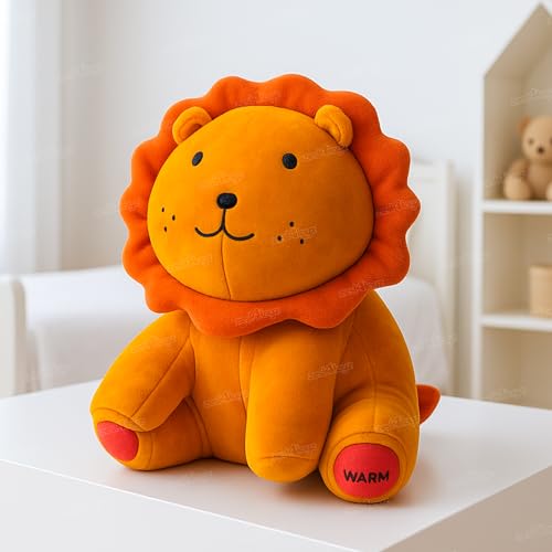 Image of Zest 4 Toyz Soft Toy for Girls (35 cm) | Cute Stuffed Animal Plush Toy | Baby Toys | Lion Toy Cuddly Teddy Bear for Kids | Birthday Gift for Girls