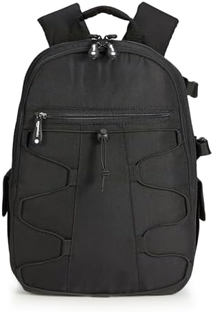 Sac à Dos Endurax Pour Appareil Photo - Coque Rigide Antichoc, Compartiment Ordinateur 17", Housse De Pluie Incluse