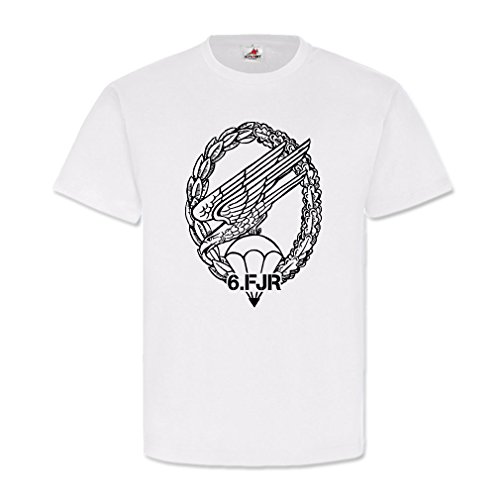 T-shirt FJR parachute Lion de Carentan blanc XX-Large vêtement #8502