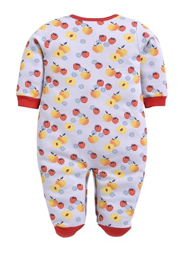 Image of BABYGO Baby Half Sleeve Rompers 100% Cotton for New Born Baby | Daily Suits for Baby Boys & Girls|0-3M| Infant Clothes| Pack of 1