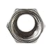 3/8-16 Rod Coupling Nuts, Stainless Steel 18-8, Plain Finish, Quantity 25 by Fastenere