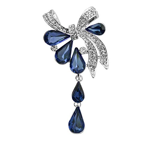 Broche arc cristal CFWSHJ : sublimez instantanément une tenue trop simple sans vous ruiner