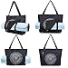 Yoga Mat Bag Yoga Bags and Carriers Fits All Your Stuff Yoga Tote Bag with Zipper Pocket Yoga Mat Carrier Take in Out Mat Easily for Pilates Travel Workout Office Beach and Gym