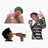 kris jenner pack Bumper Sticker Vinyl Decal 5 inches