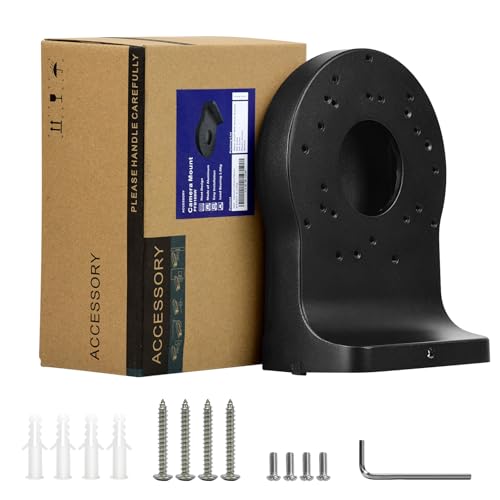 HITOSINO Waterproof All Metal Aluminum SECC Wall Mount Bracket for HITOSINO Hikvson DH Turret Eyeball IP PoE Camera PFB168B by HITOSINO - Used condition - US$5.91