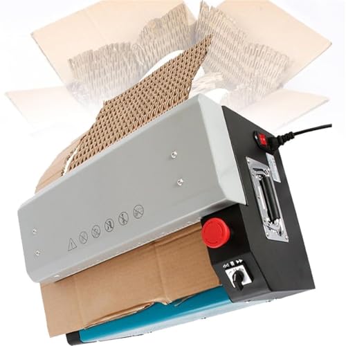 Waste Cardboard Paper Shredding Machine, Honeycomb Cardboard Box Cutting Machine, Cutting Width 325Mm, for Ceramics, Artworks, Cups, Plates, Photo Frames