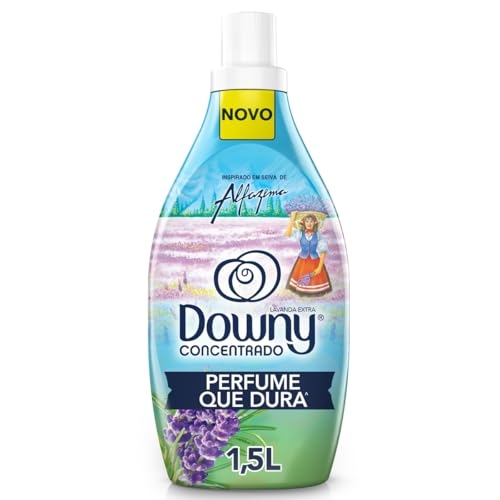 Downy Amaciante Concentrado Seiva de Alfazema 1.5L, Rende 6L, Perfume com Lavanda