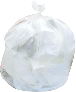 Brighton 814898 Trash Bags 20-30 Gal 30X37 High Density 12 Mic Natural 20 Rl/Ct