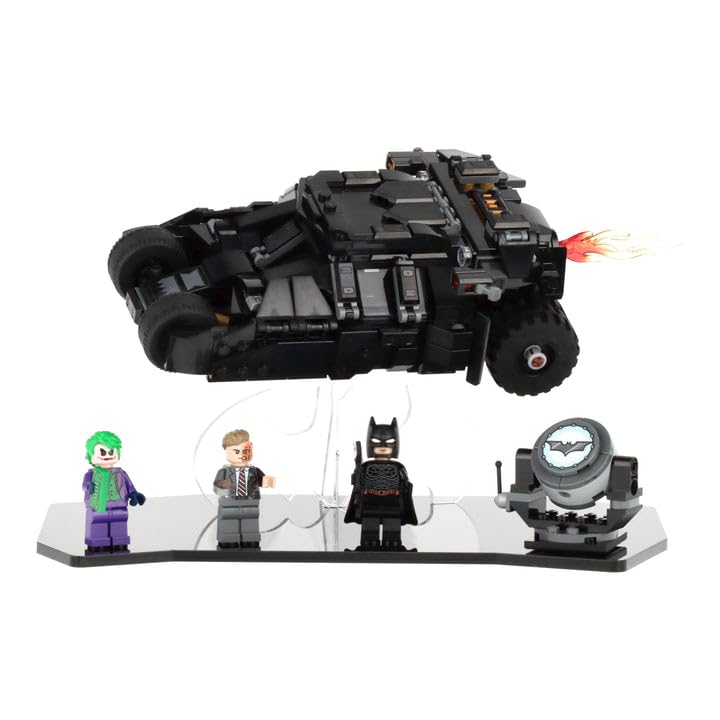 Display Stand for LEGO 76303 Batman Tumbler vs. Two-Face & The Joker