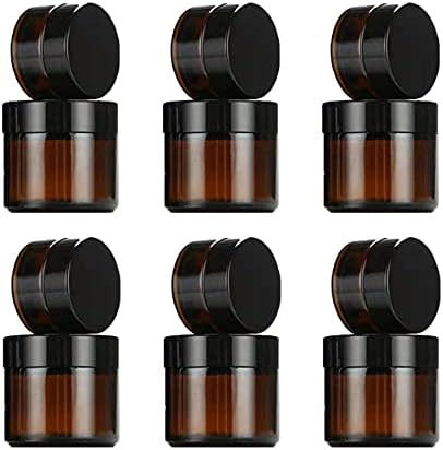 Vasetti Vetro Ambrato 30ml - 10 Pezzi Per Creme Cosmetiche E Prodotti Beauty - Foto 4