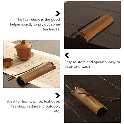 DOITOOL 2Pcs Cerimônia Fazer Chá Utensílio Conjunto de Ferramentas Ferramenta Ferramentas De Chá De
