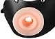 Honeylust - Erniedrigung mit dem BDSM Mundknebel + Silikon Vagina Muschi - abschließbarer Mouth Gag - Kopfgeschirr für Oralsex - Fetisch Taschenmuschi Masturbator