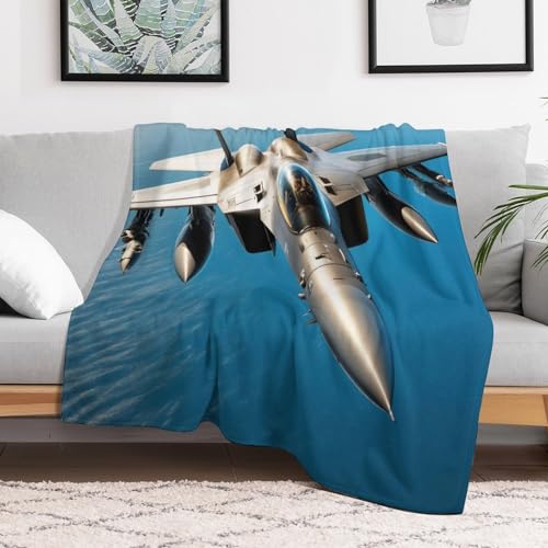 Couverture en flannel lavable en machine - Plaid chaud 130x150 cm pour lit et divan - 3
