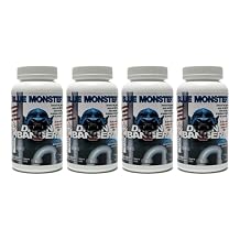 Set of 4 Blue Monster Drain Banger Drain Cleaner