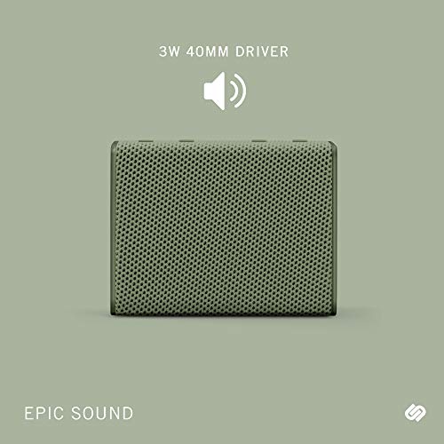Image of Urbanista Sydney Wireless Pocket-Sized Speaker Bluetooth 5.0, 5-Hour Play Time, Splash-Proof - Green