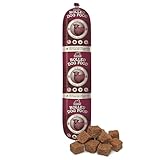 Redbarn Pet Products All-Natural Premium Rolled Dog Food, Lamb Recipe - Soft Semi-Moist Wet Formula for High Protein Diet, Training Rewards, & Treat Pill Concealer - 4 lb, 1 Count