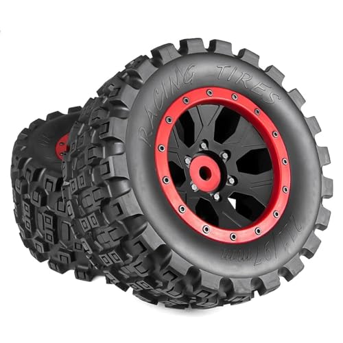 Roue et pneus RC 211mm haute résistance pour châssis Traxxas X-MAXX 1/5