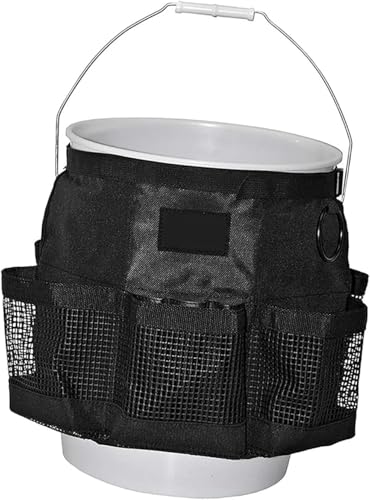 pistro Mehrzweck-Auto-Eimer-Waschwerkzeug-Organizer – langlebige Aufbewahrungstasche für Angeln, Camping, Gartenarbeit, leicht, schnell trocknend