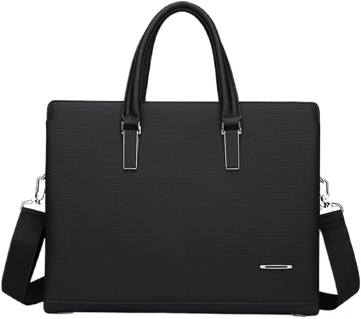 Men's Portable Briefcase Business Crossbody Computer Bag Commuting Meeting Male Package
