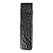 LAMBROSDN Alligator Pen Case, Handmade Alligator Pen Case, Alligator Pen Holder, Alligator Pen Sleeve, Genuine Leather Pen and Pencil Case with Tuck in Flap for 1 Pen (Black)