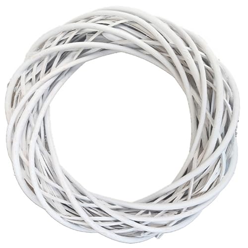 Corona de Vid, Forma de Corona de Mimbre de 12 Pulgadas, Navidad, Vacaciones, Boda, Fiesta, decoración del hogar.