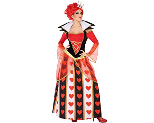 Atosa disfraz reina corazones mujer adulto rojo XL Cover