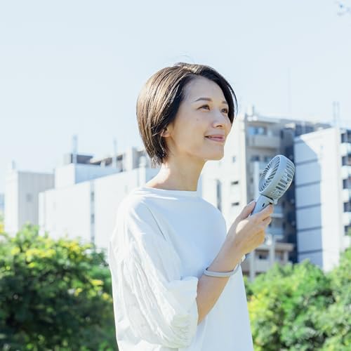 PRISMATE(プリズメイト)『静音ハンディファンアロマトレイ付』