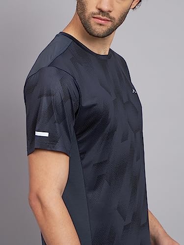 Image of Reccy Men's Ultrabreathe Sports T-Shirt for Running, Gym, Work-Out, Training and Yoga | Light Weight, Breathable and Comfortable with Wicking and Stretch