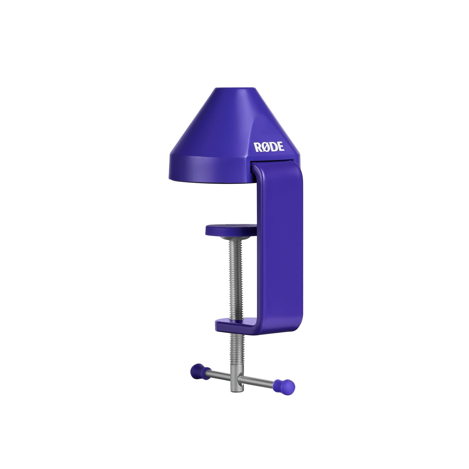 Rode PSA1+ Plus - Brazo articulado para micrófono de mesa, color morado con cable keepdrum XLR