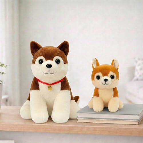 Image of Tabitha Stuffed Toys-Ultra Soft Plush Toy for Kids | Birthday Gifts for Kids and Girls | (Combo of 2 Toys 35 Cm Brown Dog & 25 Cm Sandal Cat)
