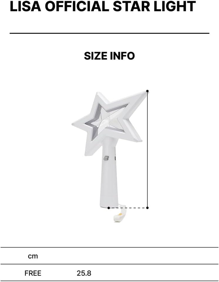 Lisa Official Star Light Stick