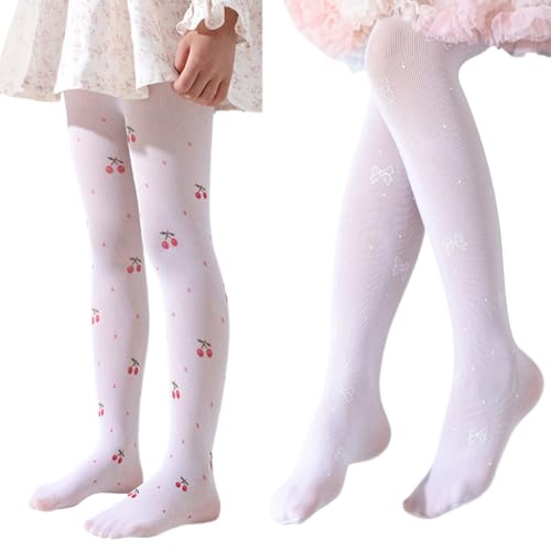 2024 Thin Underpants Children's Long Socks Princess Stockings Breathable Pantyhose for 3-12T Girls4