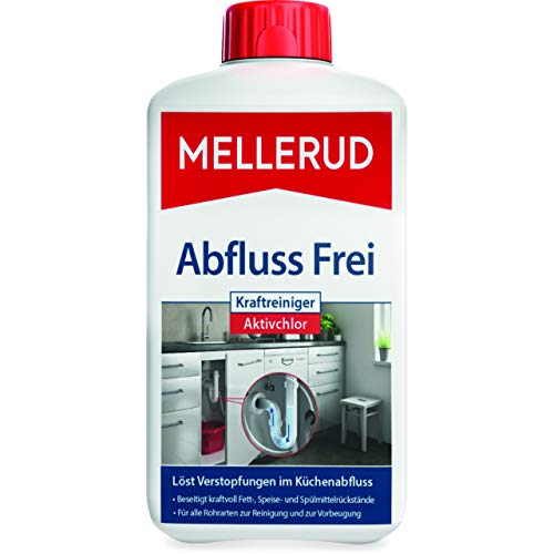 Mellerud Chemie GmbH Drain Free Power Cleaner Active Chlorine 1.0 L