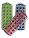 11'' Easy Push Pop Out Round Mini Ice Cube Trays with Flexible Silicone Bottom - Set of 3