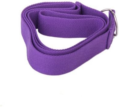YOIOY Long Yoga Stretching Belt Fitness Training Strap Belt - Purple