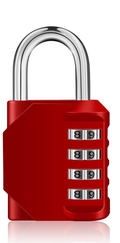 Eis 4 Digit Number Locks for Luggage Bag Travelling Password Locks Combination || Padlock Lock for Home/Shop/Office/Store/Farmhouse || Luggage Lock-image-49