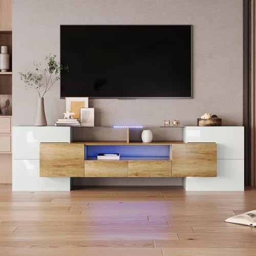 Fppuueg Mueble TV de 200 cm Mueble TV Salon