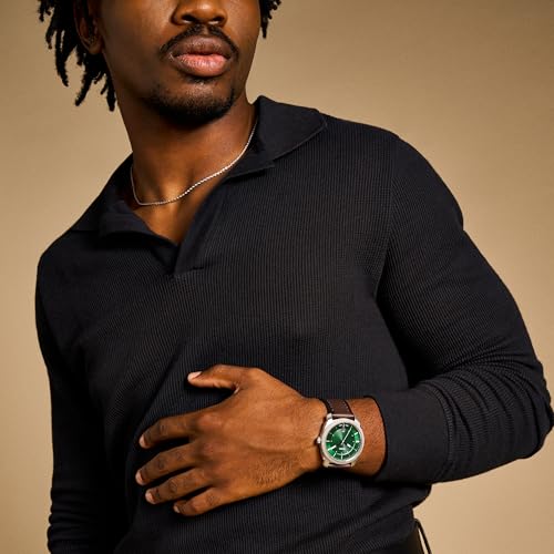 Image of Fossil Men's Watch, Machine Quartz Stainless Steel Three-Hand Watch for Men