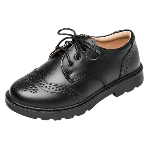 Chaussures Oxford garçon richelieu habillé aux finitions soignées