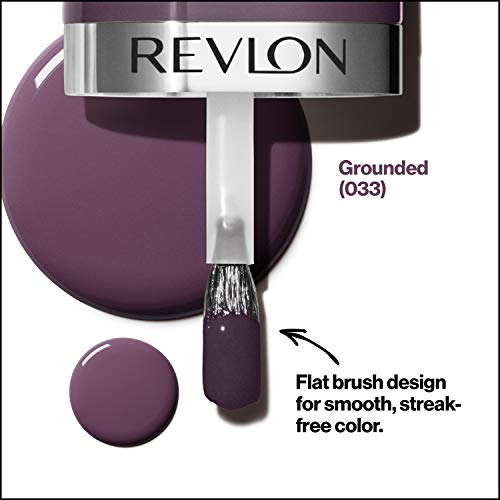 Image of REVLON Ultra HD Snap Nail Color, Natural Rich Glossy Polish, 100% Vegan Formula, No Base or Top Coat Needed, 033 Grounded, 0.27 fl oz
