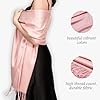 Achillea Soft Silky Pashmina Scarf for Women – Sha... #3