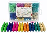 140PCS 8 Mixed Natural Scents Backflow Incense Cones Gift Package Ideal for Spa Yoga Meditation, Aro