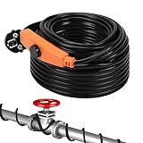 ✅ 【Intelligent Anti-Freezing】Eingebautes Thermostatkabel, die Pipeline-Temperatur sinkt auf ca. 5 ℃ (± 3 ℃) automatisch starten Heizung, automatische anpassung, steigen auf ca. 15 ℃, stabilisiert bei 13 ℃ (± 3 ℃), wenn die automatische Abschaltung, effektiv verhindern, dass die Pipeline vor dem Einfrieren.