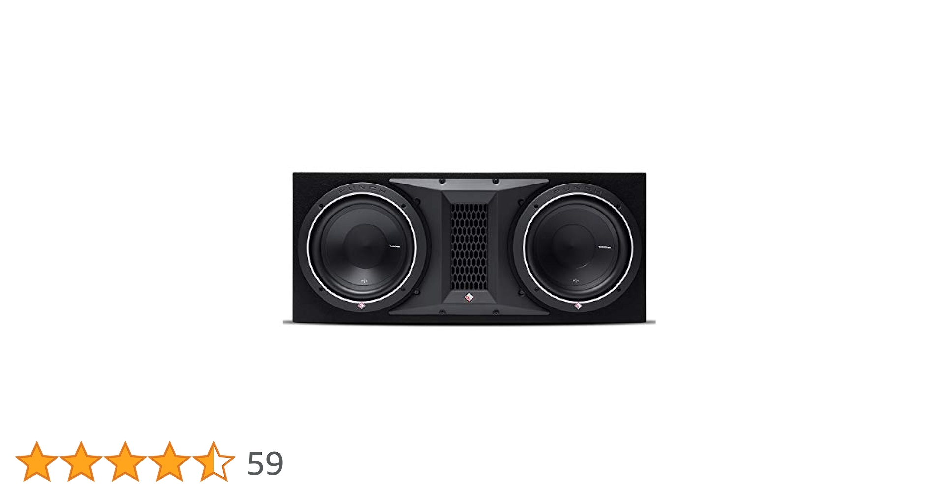 ロックフォード　P1-2x10 サブウーファー　カーオーディオ　外向き ロックフォード・フォズゲート P1-2x10 (パンチシリーズ) 25cm4Ω