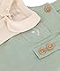 Petit Bateau Unisex Baby A09MP Latzhose, HERBIER, 6 Monate