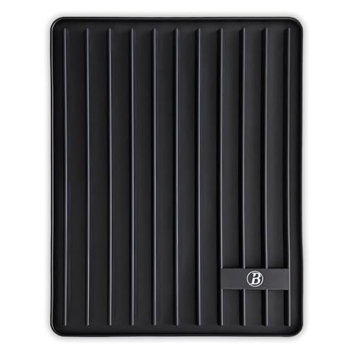 BABOSSA® Magnetische Besteckablage für Grills, 45 x 29 cm | Rutschfestes Silikon, Spülmaschinenfest & Hitzefest | Perfekt für Napoleon, Rösle, Grillfürst und Broil King | Ideal für Grillzubehör